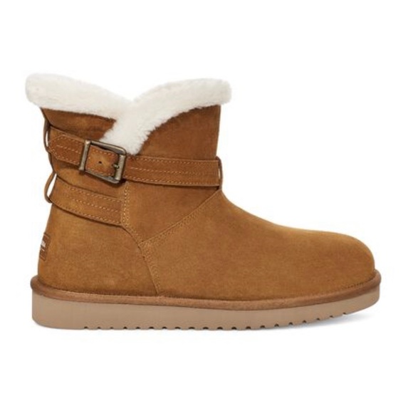 🌱NEW🌱 UGG Koolaburra “Delene” Fur Mini Boots - Picture 2 of 8